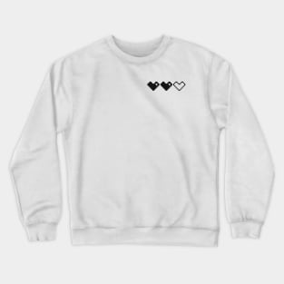 Pixel hearts Crewneck Sweatshirt